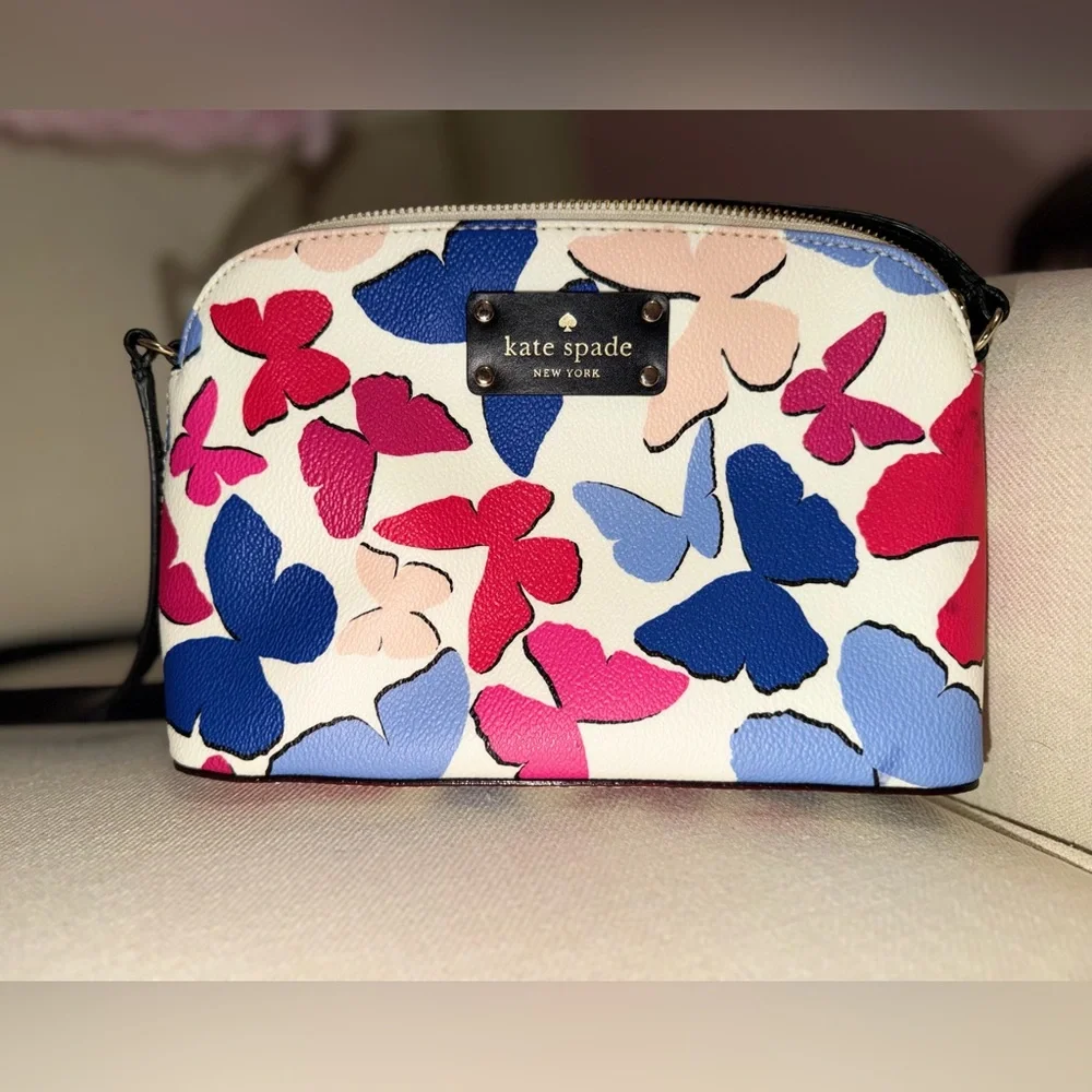 NWOT - KATE SPADE COLORFUL BUTTERFLY CROSSBODY BAG 🦋🦋